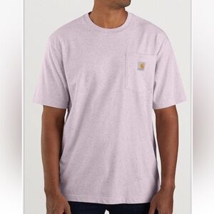 Carhartt Amethyst Fog Loose Fit Pocket Tee